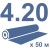 4,20x50 м 16 315 грн.