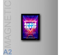 Фреймлед А2 MAGNETIC настінний, магнітна-рамка