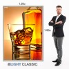 ФРЕЙМЛАЙТ 1200х1800 мм INLIGHT CLASSIC ОДНОСТОРОННІЙ НАСТІННИЙ | світлова панель в клік-рамці