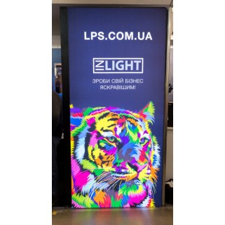 Текстильний безрамковий лайтбокс LIGHTEX 2500х1200х80 мм