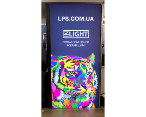 Текстильний безрамковий лайтбокс LIGHTEX 2500х1200х80 мм