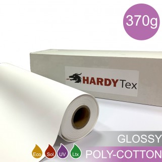 370g ХОЛСТ POLY COTTON GLOSSY. Натуральний бавовняний холст для друку