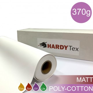 370g ХОЛСТ POLY-COTTON MATTE. Полікотоновий матовий холст для друку.