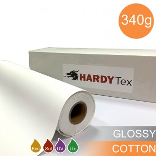 340g ХОЛСТ COTTON GLOSSY (MS-650CAG). Натуральний глянсовий бавовняний холст для друку.