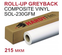 Плівка Roll Up Composite Vinyl greyback 215mic (SOL-230GFM)