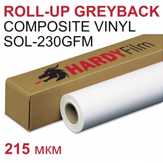 Плівка Roll Up Composite Vinyl greyback 215mic (SOL-230GFM)