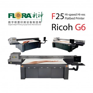 ПЛАНШЕТНИЙ УФ ПРИНТЕР FLORA F25 Ricoh G6
