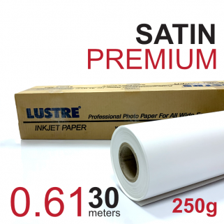 Фото папір Lustre Premium SATİN 250 гр/м2 0.61*30