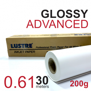 Фото папір Lustre Advanced GLOSSY 200 гр/м2 0.61*30